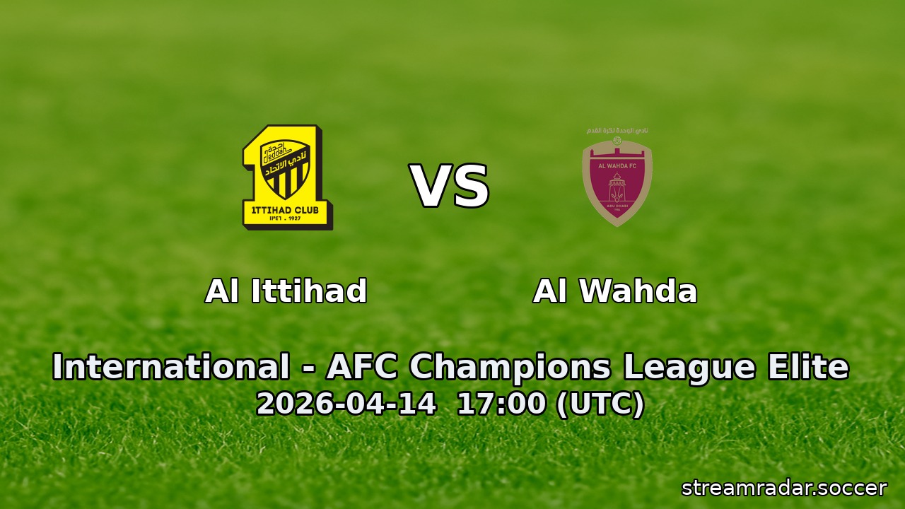 Al Ittihad vs Al Wahda