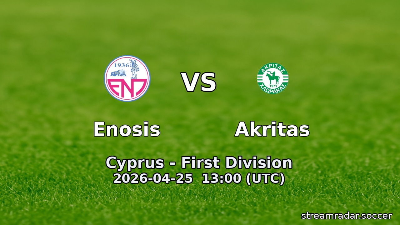 Enosis vs Akritas