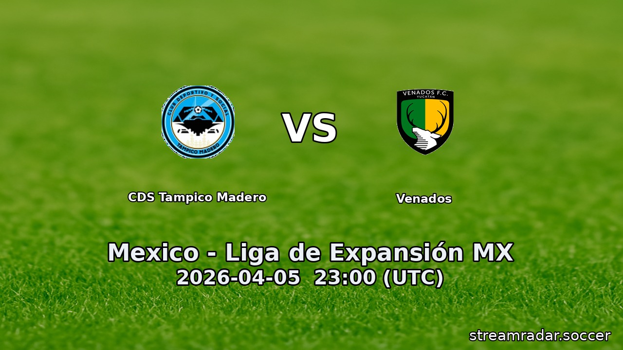 CDS Tampico Madero vs Venados