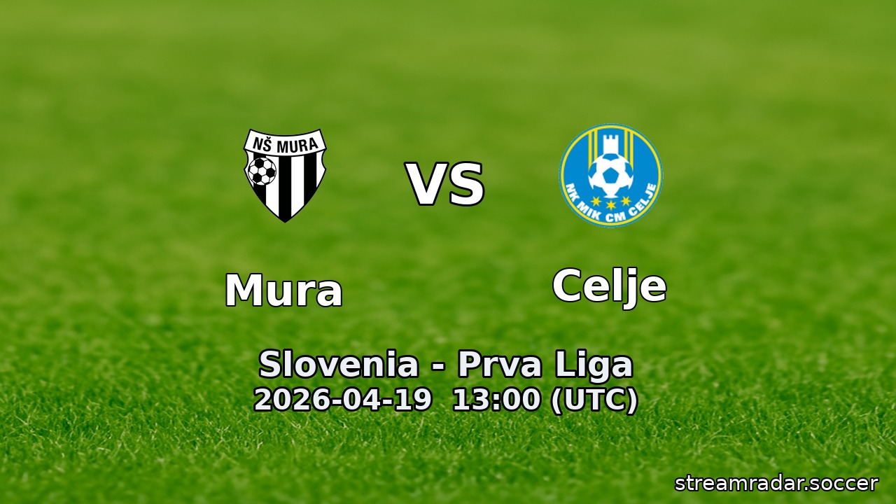 Mura vs Celje