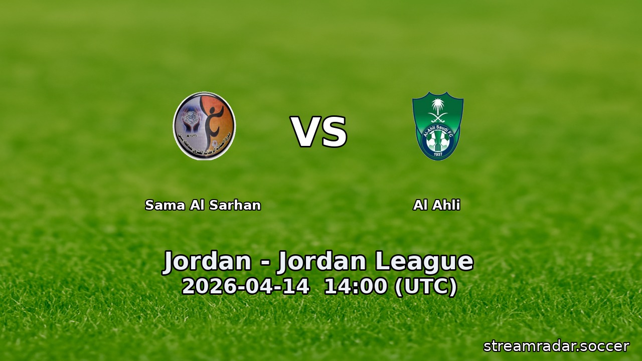 Sama Al Sarhan vs Al Ahli