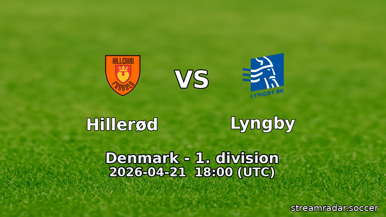 Hillerød vs Lyngby