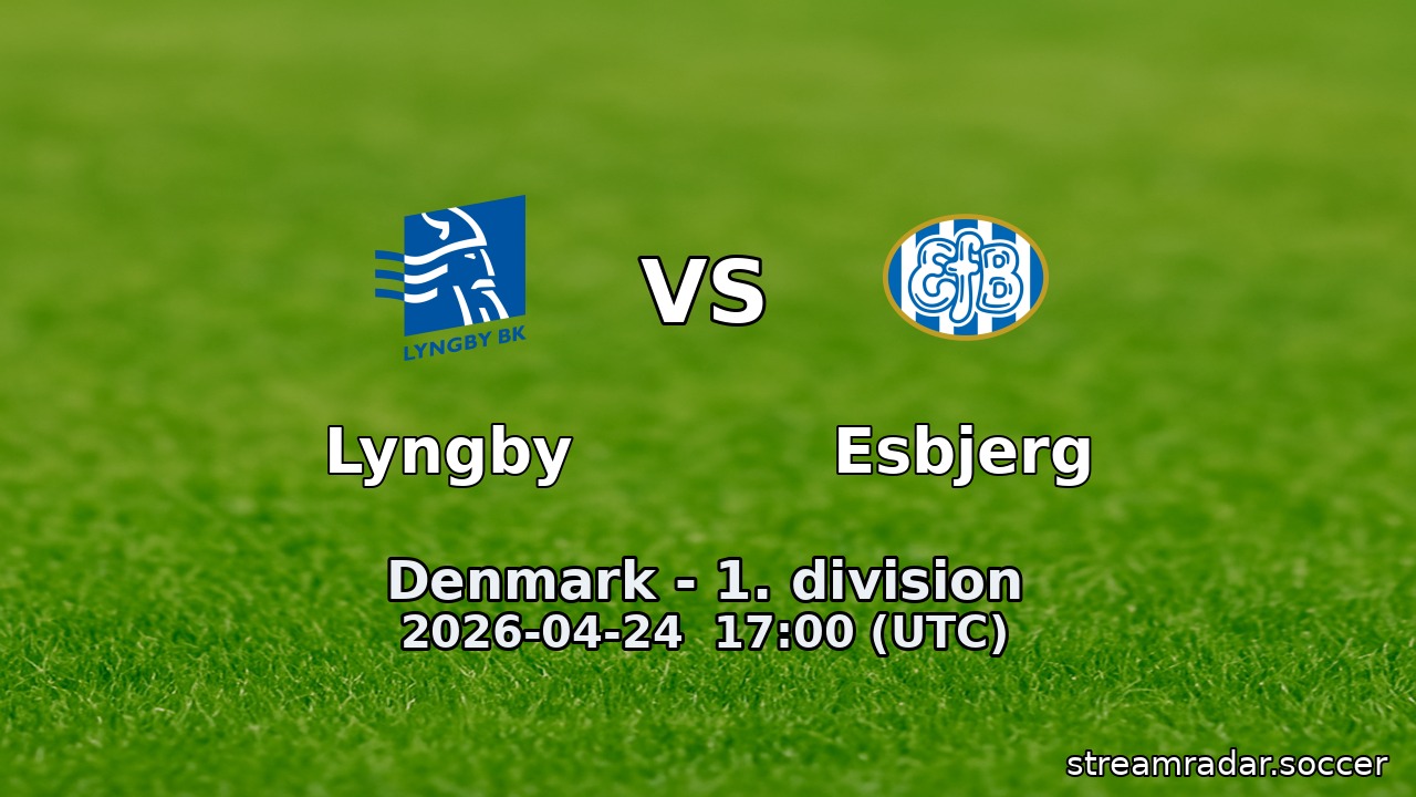 Lyngby vs Esbjerg