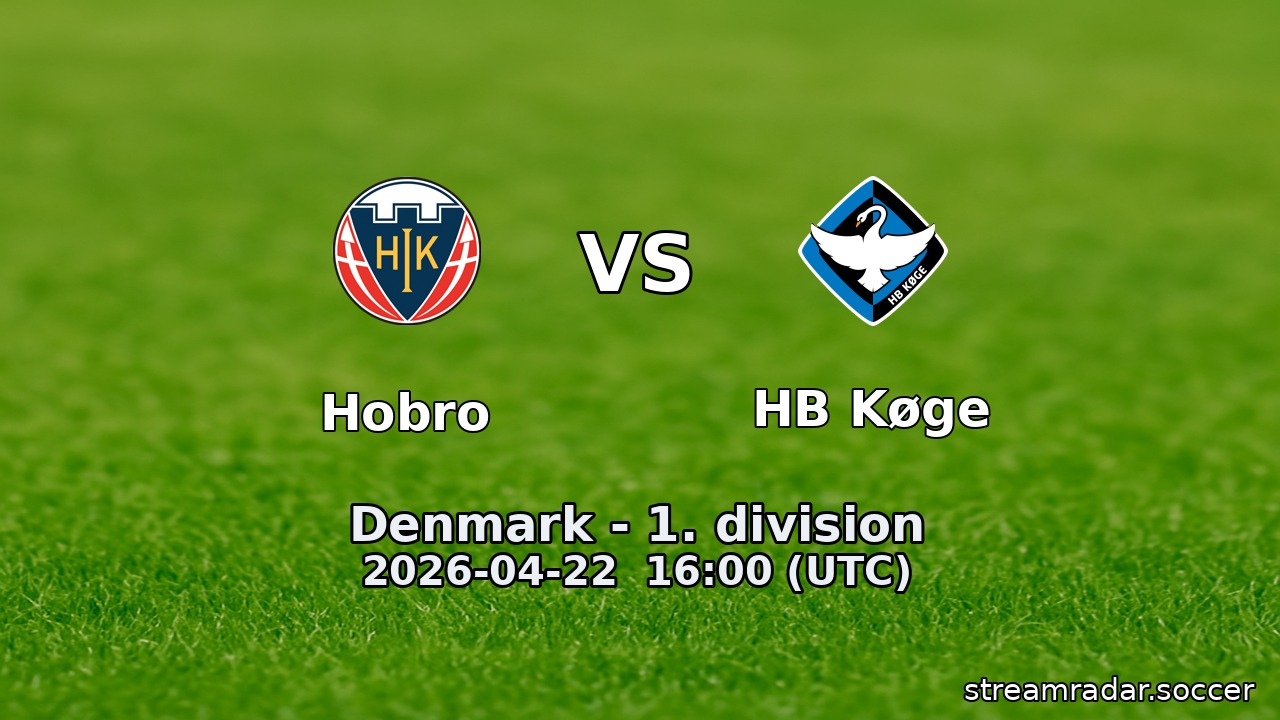 Hobro vs HB Køge