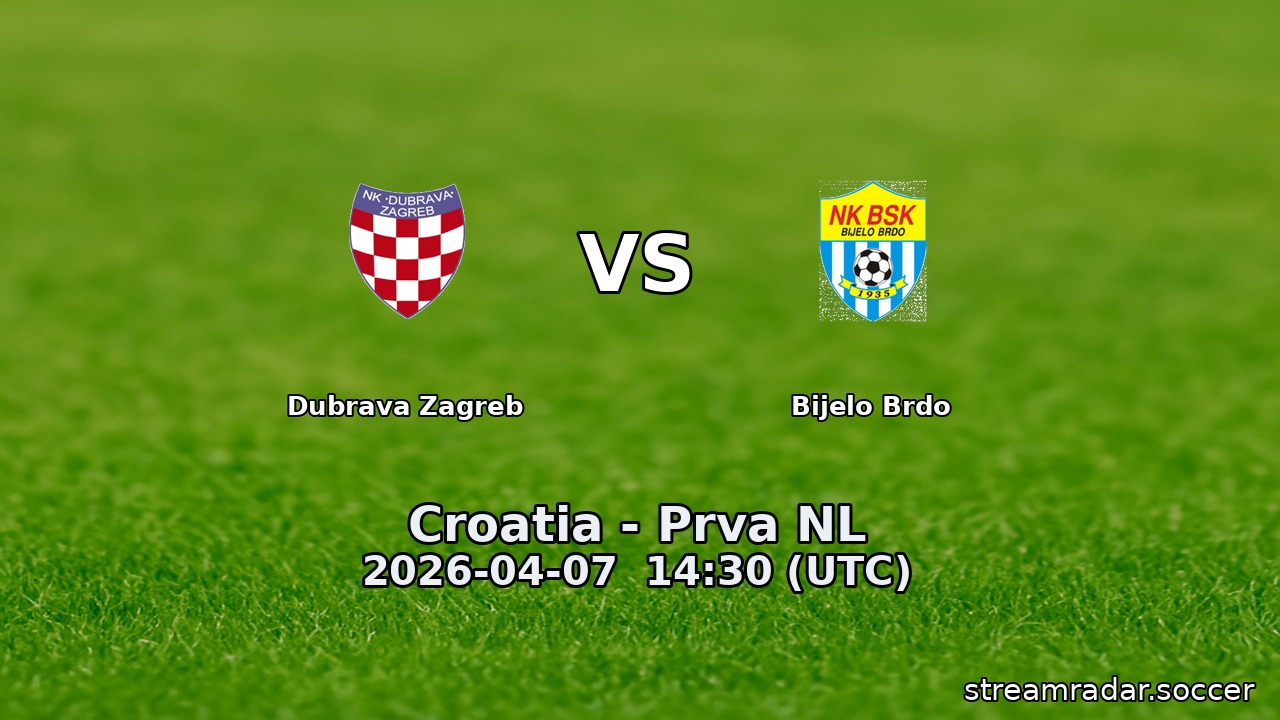 Dubrava Zagreb vs Bijelo Brdo