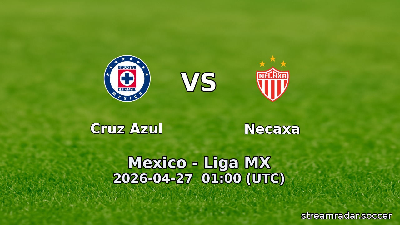 Cruz Azul vs Necaxa