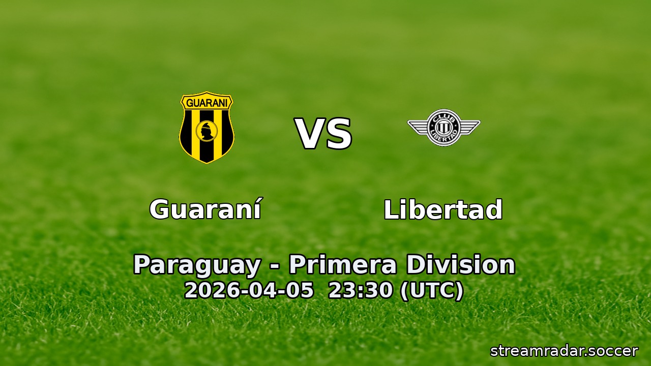 Guaraní vs Libertad