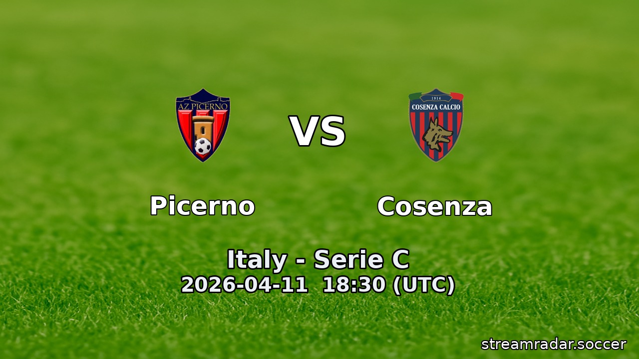 Picerno vs Cosenza