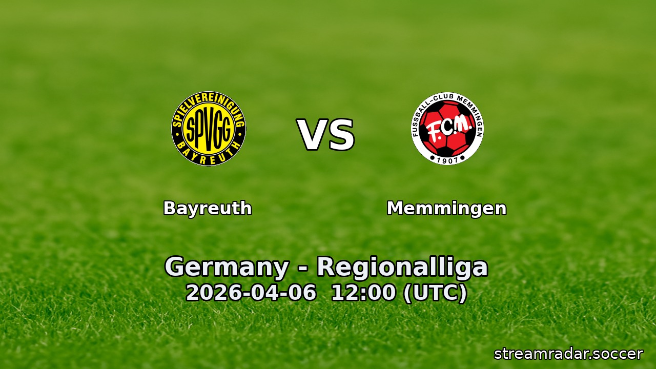 Bayreuth vs Memmingen