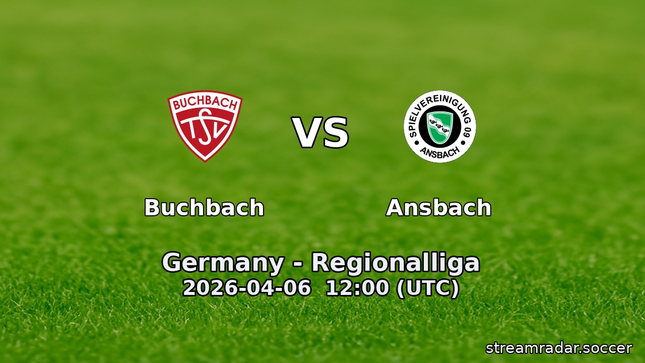 Buchbach vs Ansbach