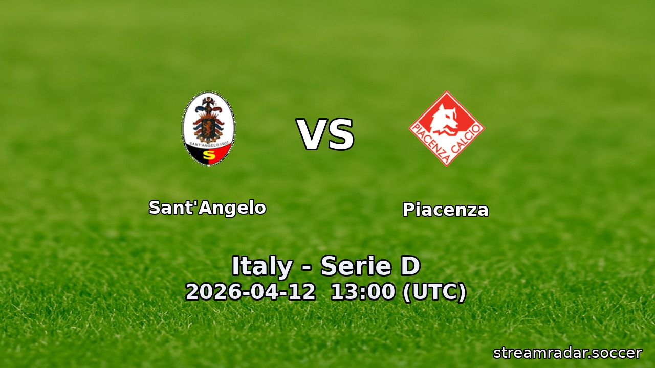 Sant'Angelo vs Piacenza