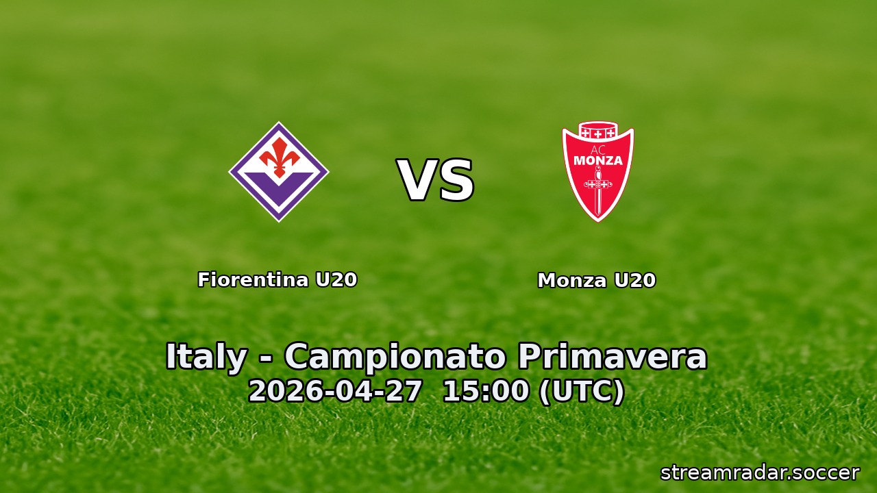 Fiorentina U20 vs Monza U20