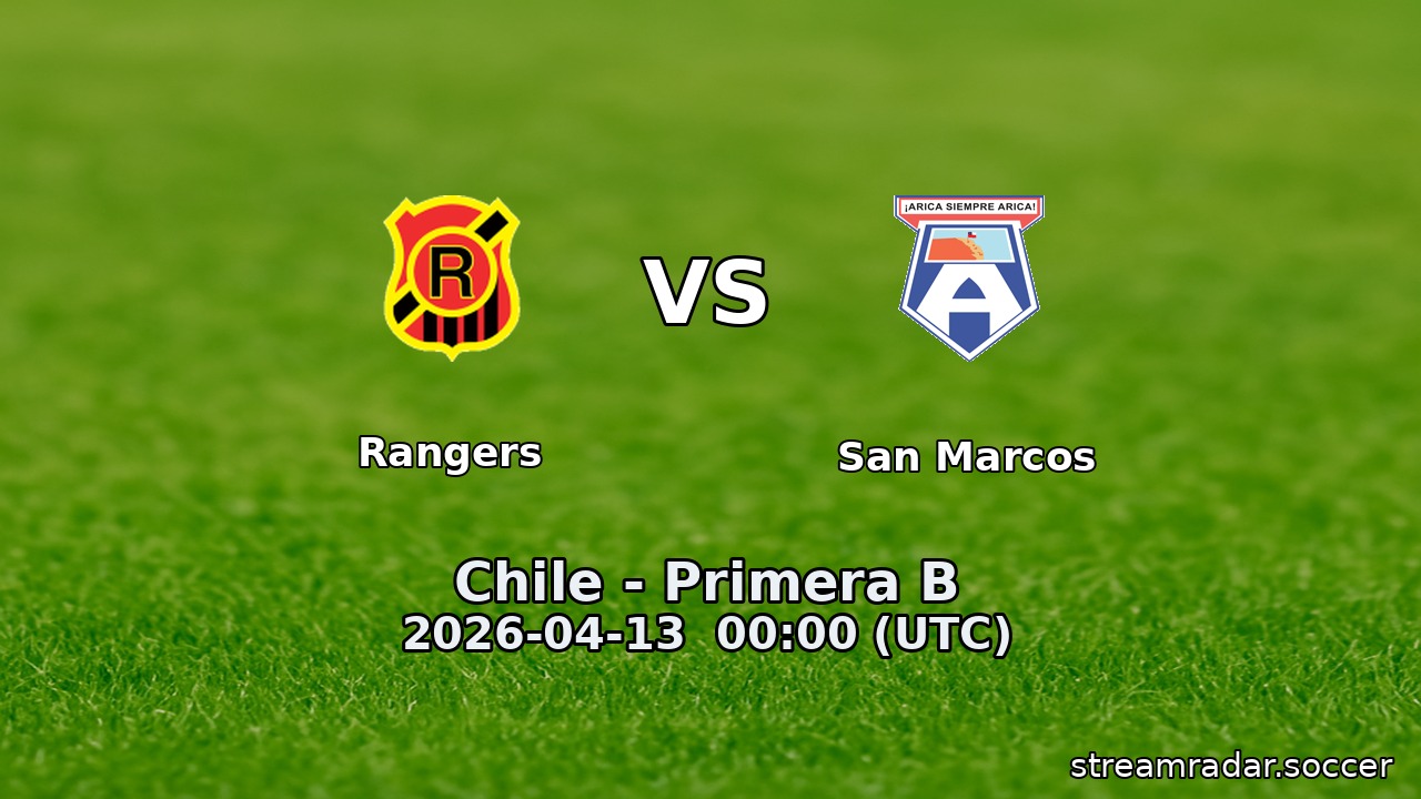 Rangers vs San Marcos