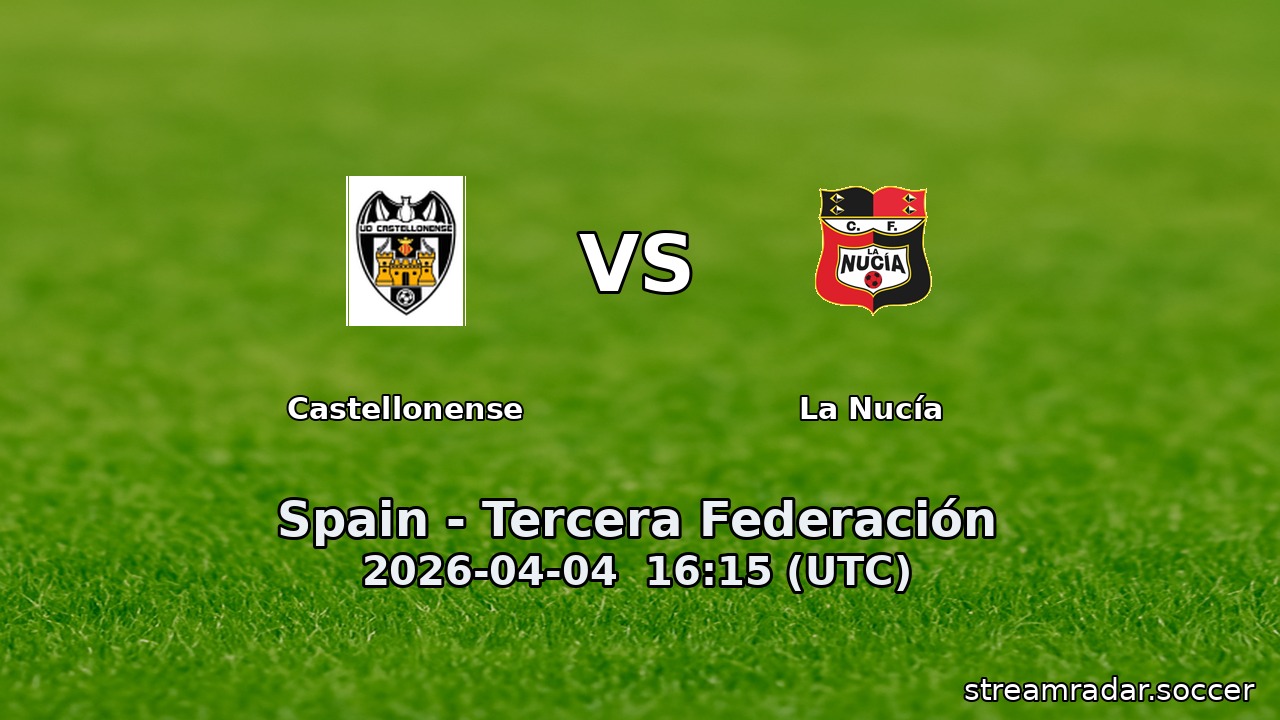 Castellonense vs La Nucía