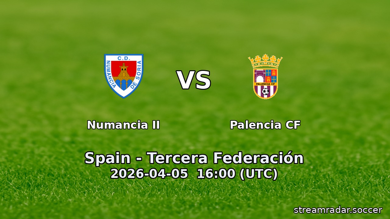 Numancia II vs Palencia CF