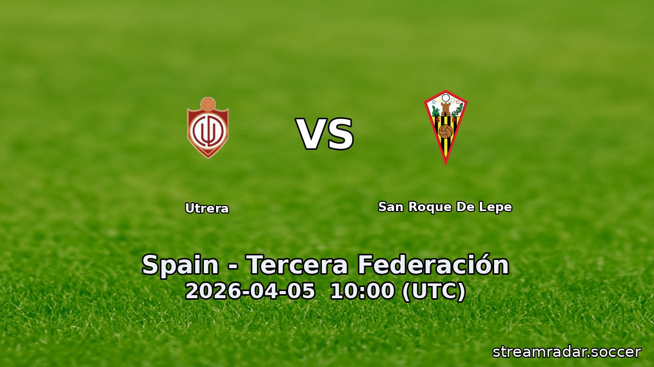 Utrera vs San Roque De Lepe