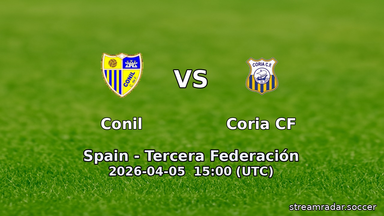 Conil vs Coria CF