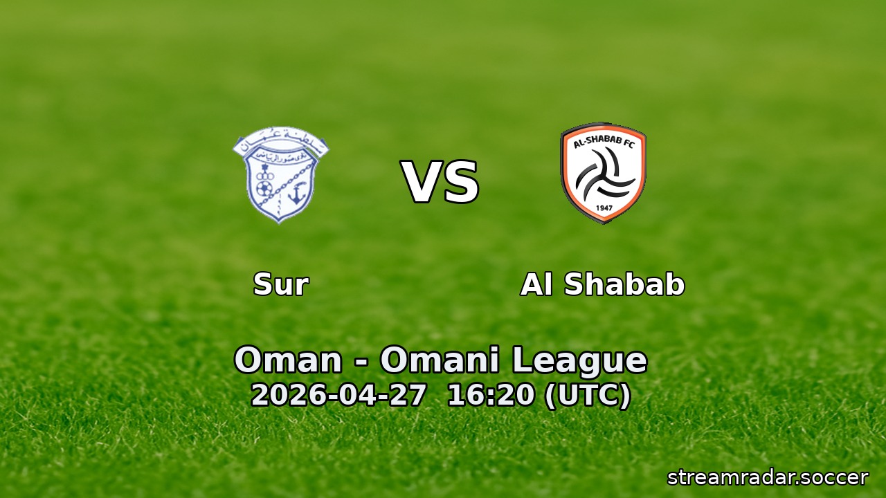 Sur vs Al Shabab