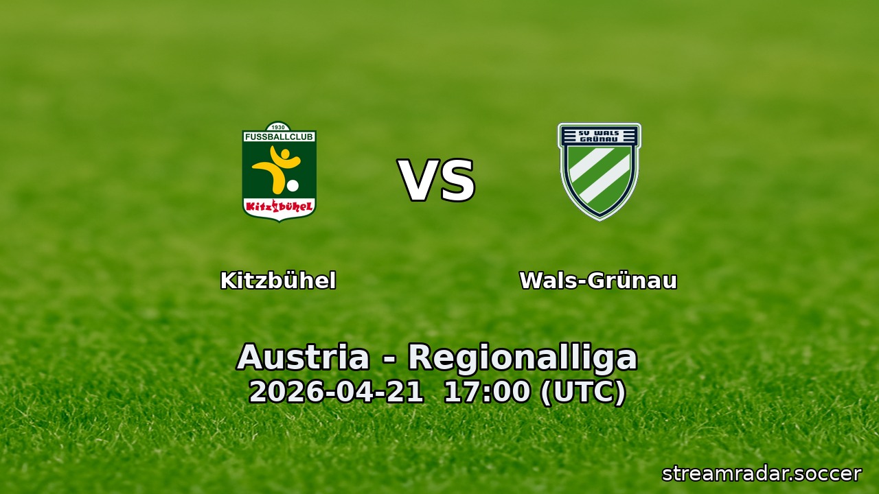 Kitzbühel vs Wals-Grünau
