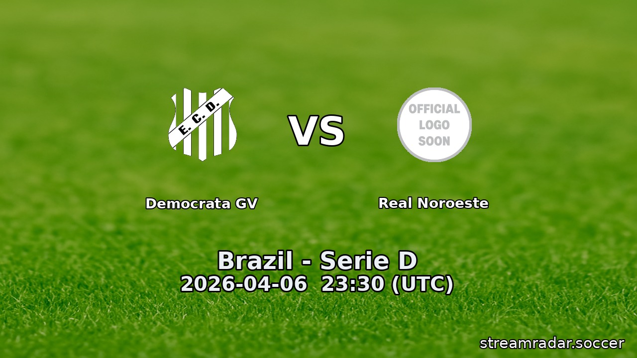 Democrata GV vs Real Noroeste