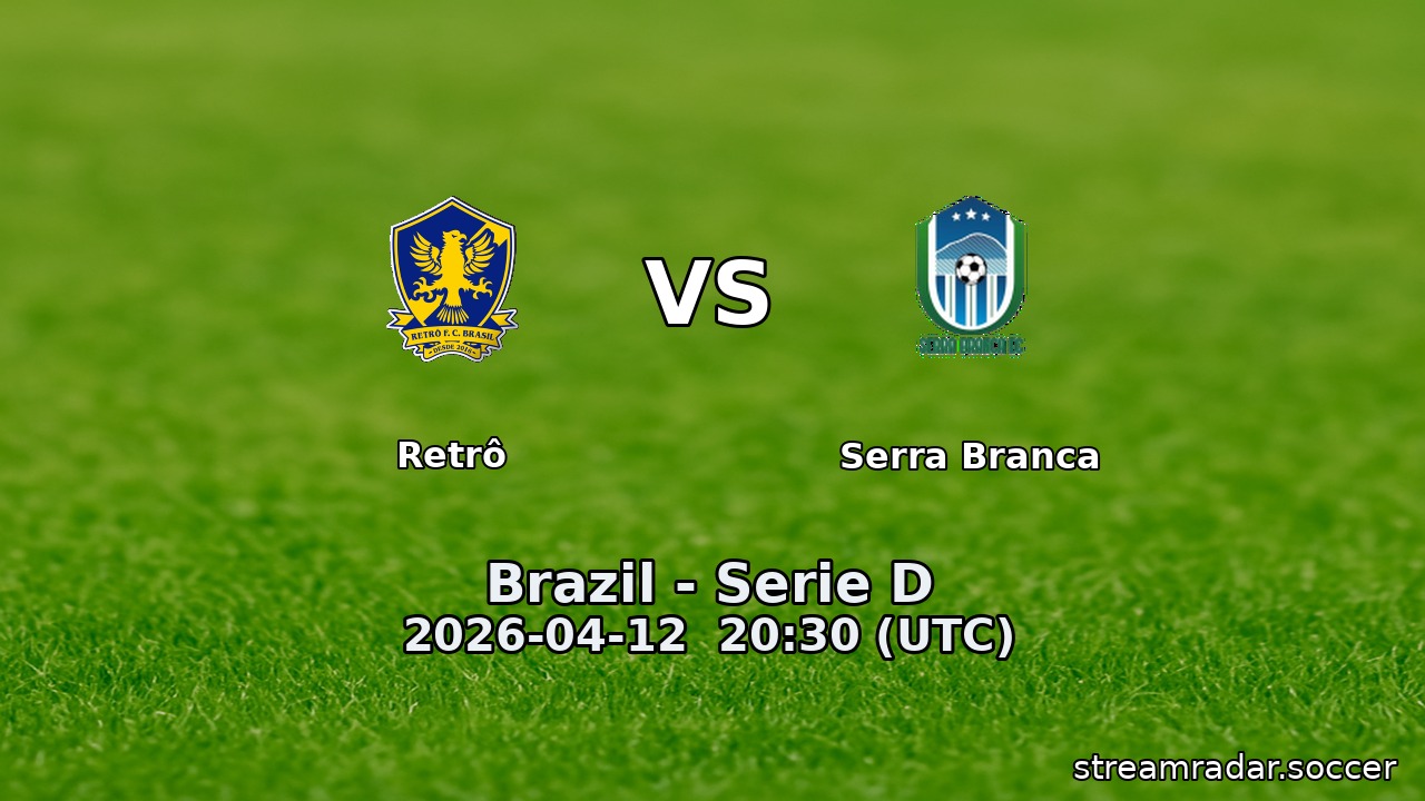 Retrô vs Serra Branca