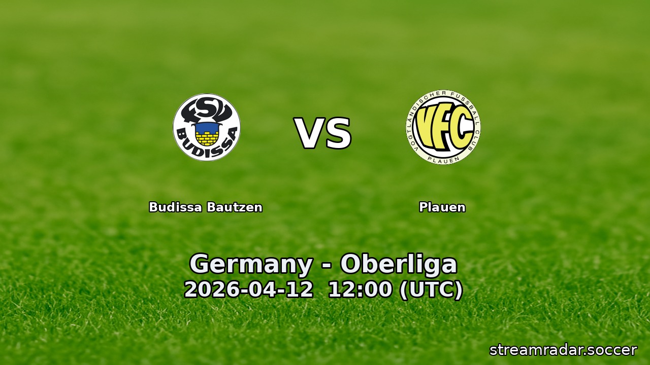 Budissa Bautzen vs Plauen