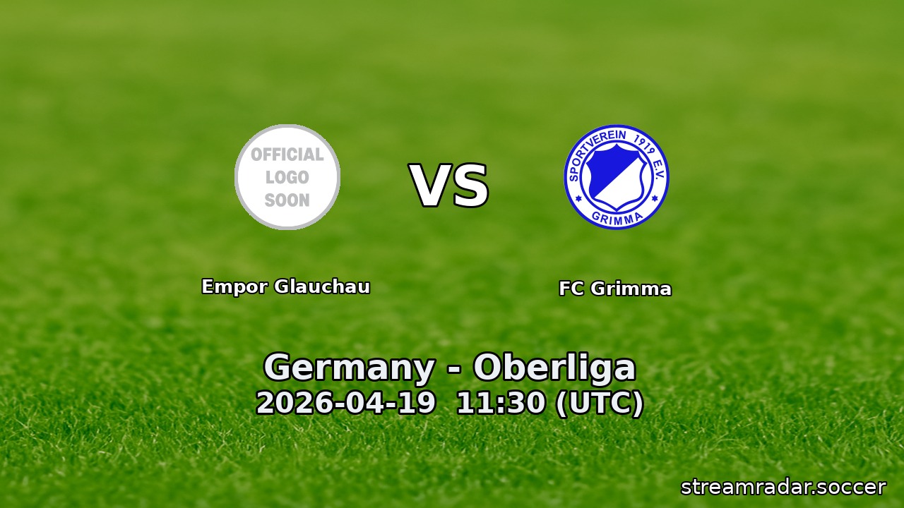 Empor Glauchau vs FC Grimma