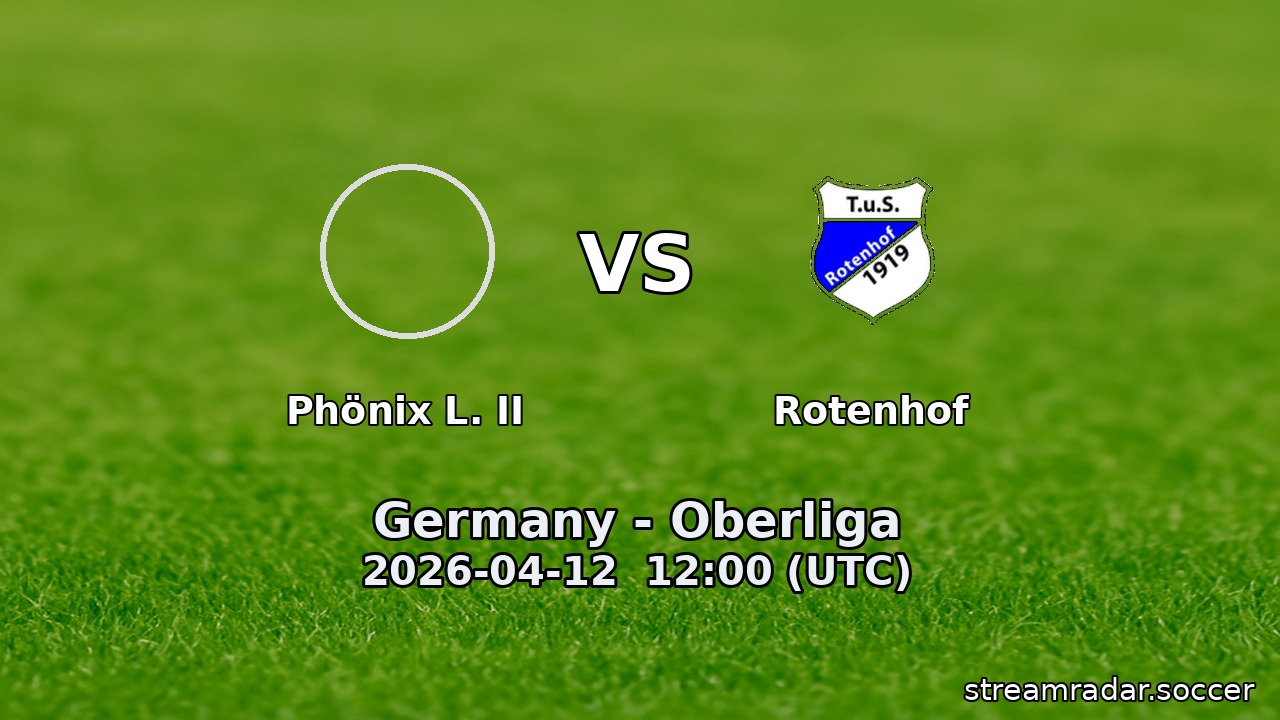 Phönix L. II vs Rotenhof