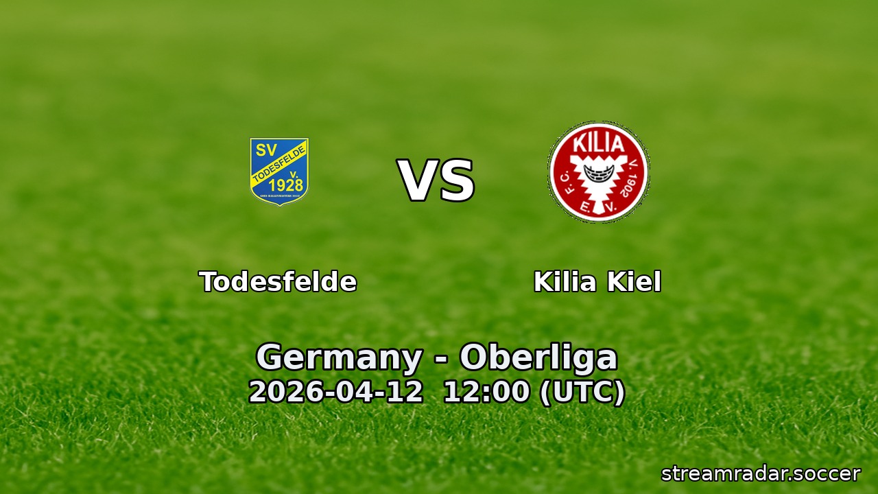 Todesfelde vs Kilia Kiel