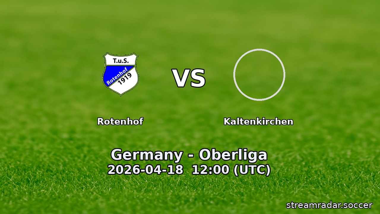 Rotenhof vs Kaltenkirchen