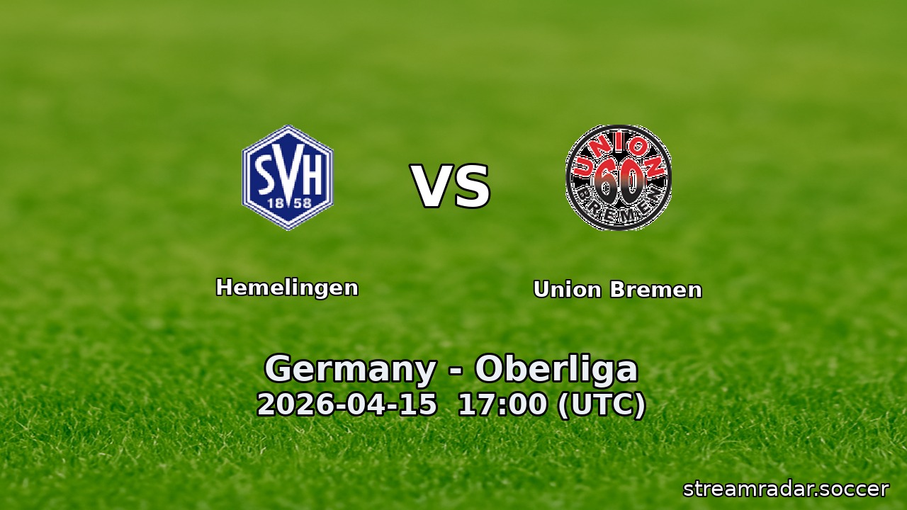 Hemelingen vs Union Bremen
