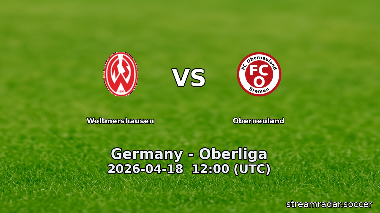 Woltmershausen vs Oberneuland