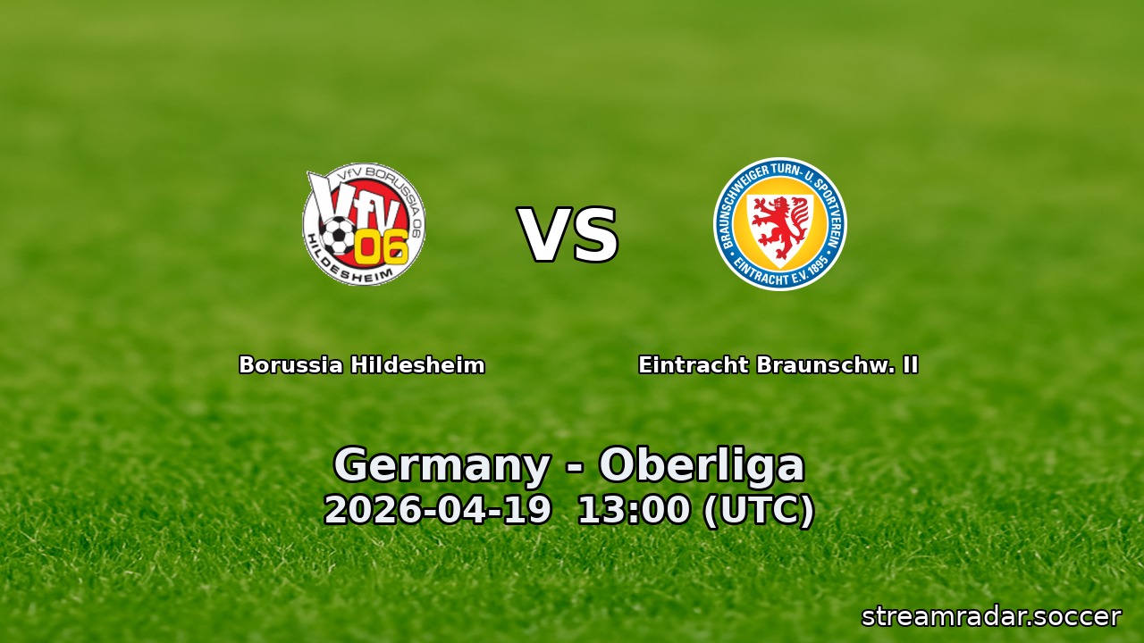 Borussia Hildesheim vs Eintracht Braunschw. II