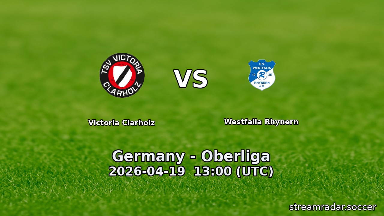 Victoria Clarholz vs Westfalia Rhynern