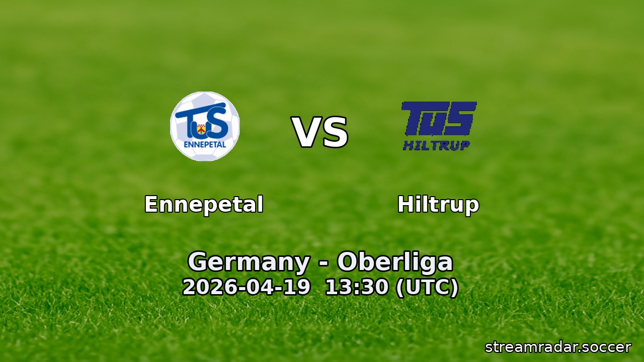 Ennepetal vs Hiltrup