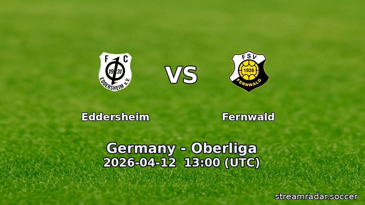 Eddersheim vs Fernwald
