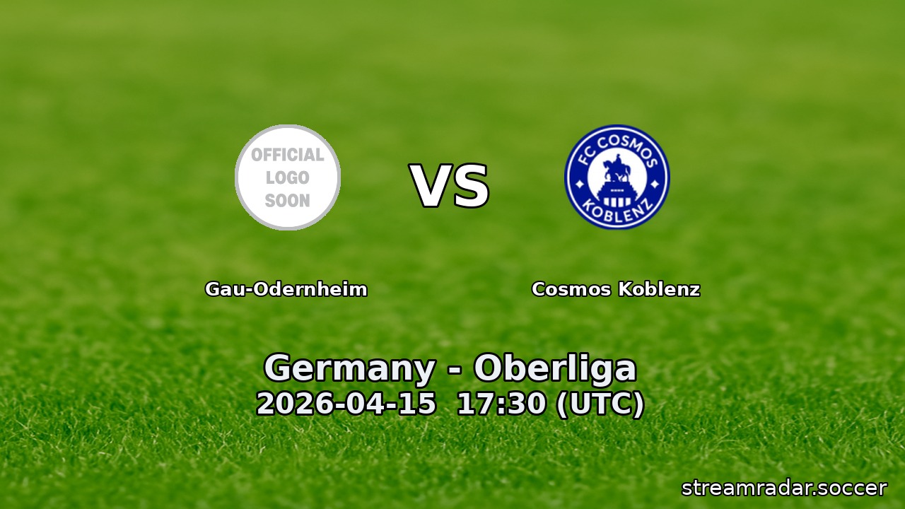 Gau-Odernheim vs Cosmos Koblenz