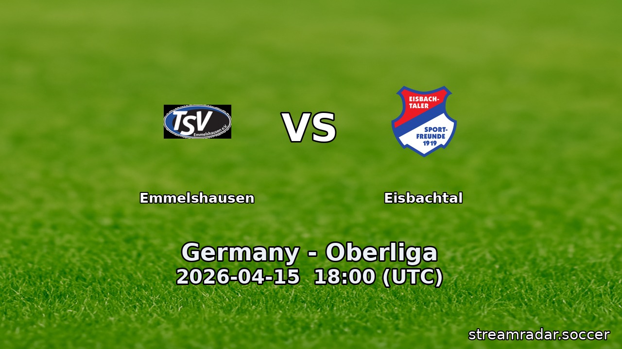 Emmelshausen vs Eisbachtal