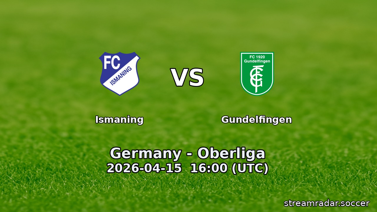 Ismaning vs Gundelfingen