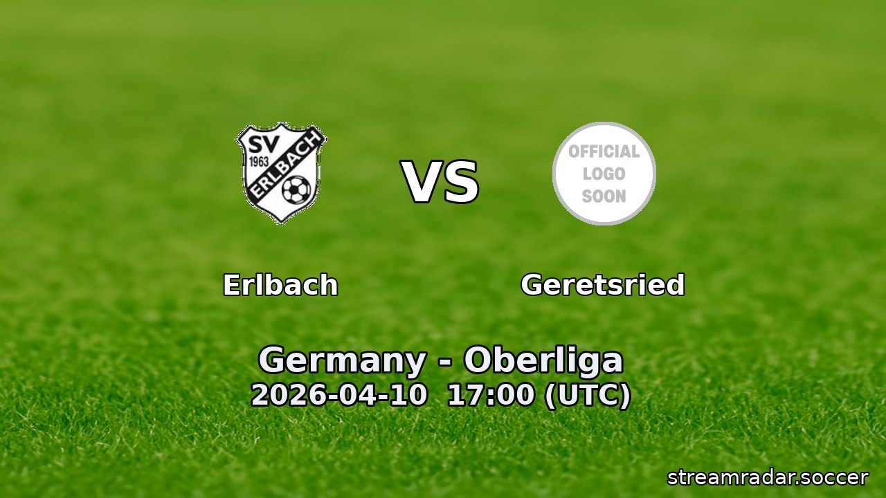 Erlbach vs Geretsried