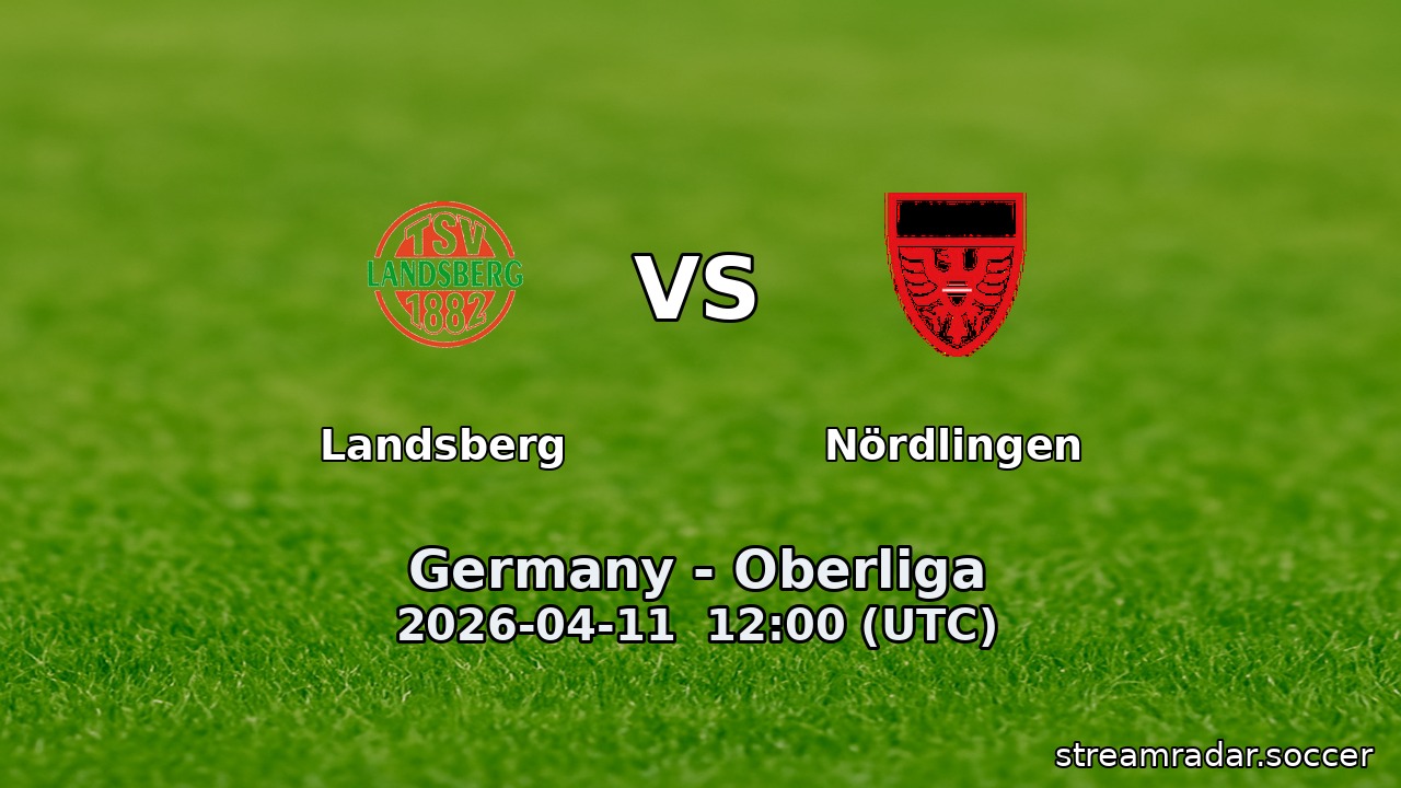 Landsberg vs Nördlingen