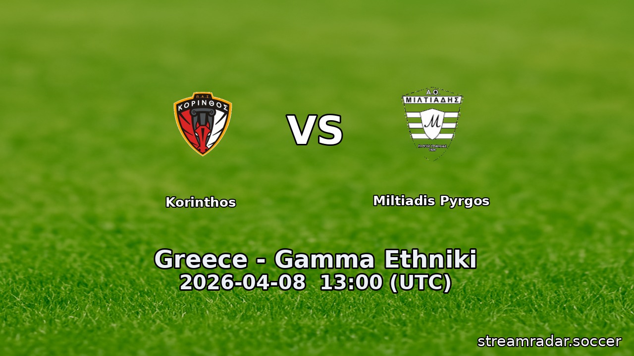 Korinthos vs Miltiadis Pyrgos