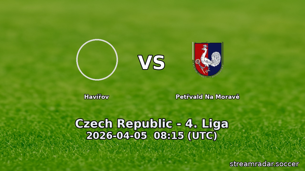 Havířov vs Petřvald Na Moravě