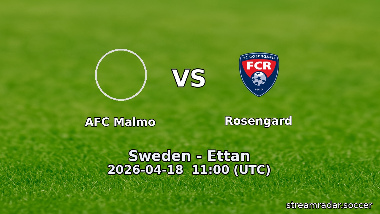 AFC Malmo vs Rosengard