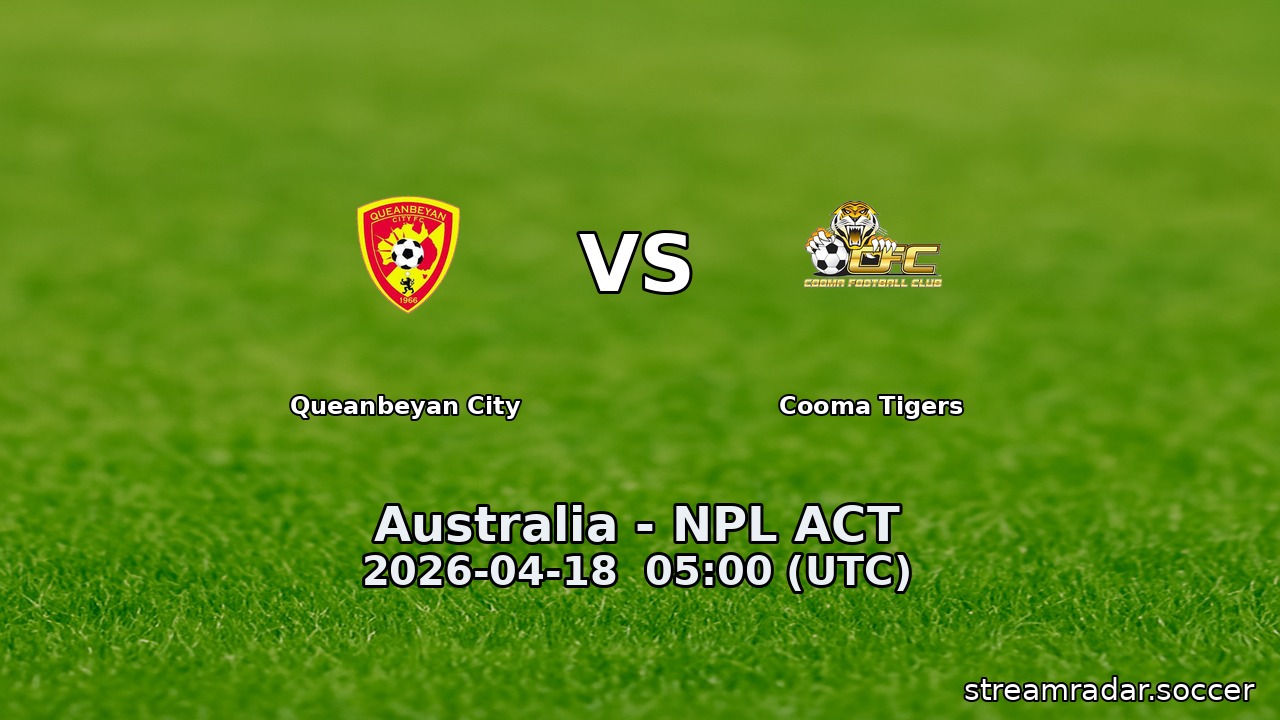 Queanbeyan City vs Cooma Tigers