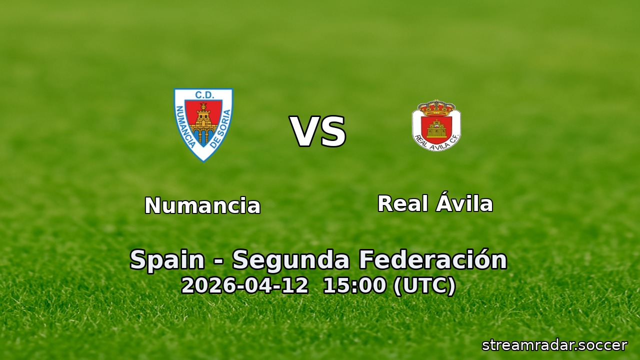 Numancia vs Real Ávila