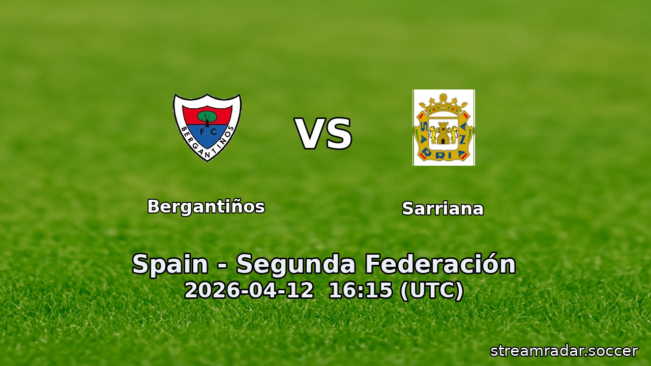 Bergantiños vs Sarriana