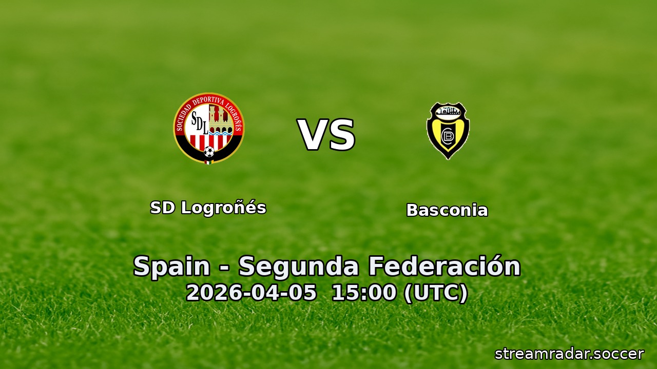 SD Logroñés vs Basconia
