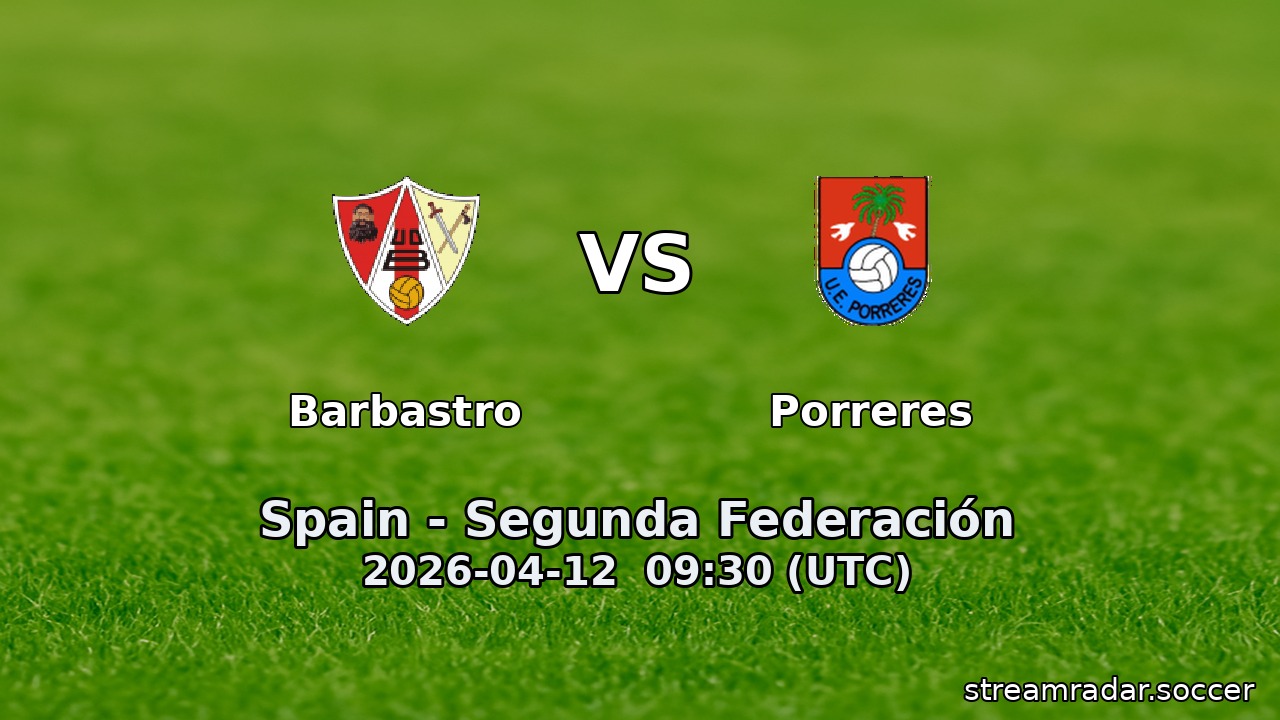 Barbastro vs Porreres