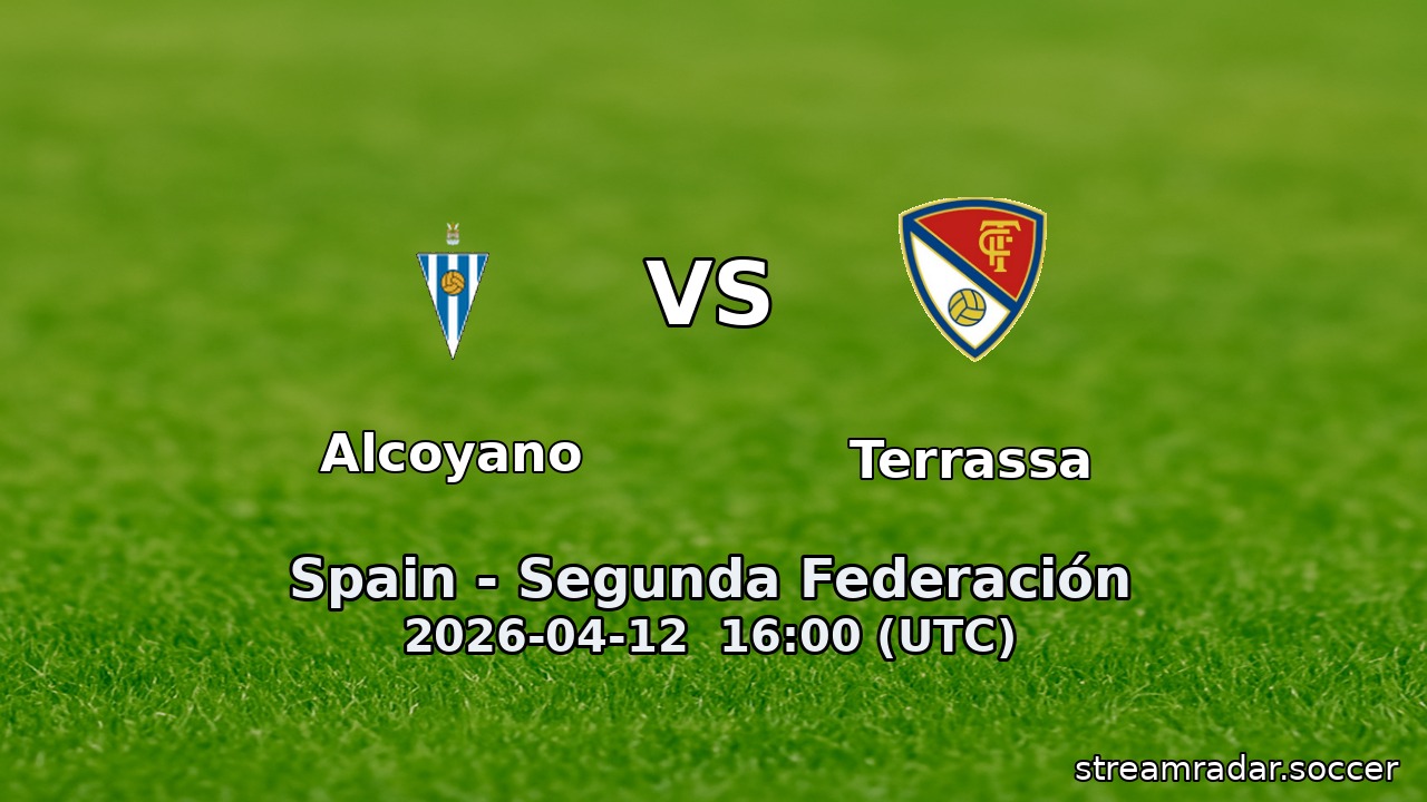 Alcoyano vs Terrassa